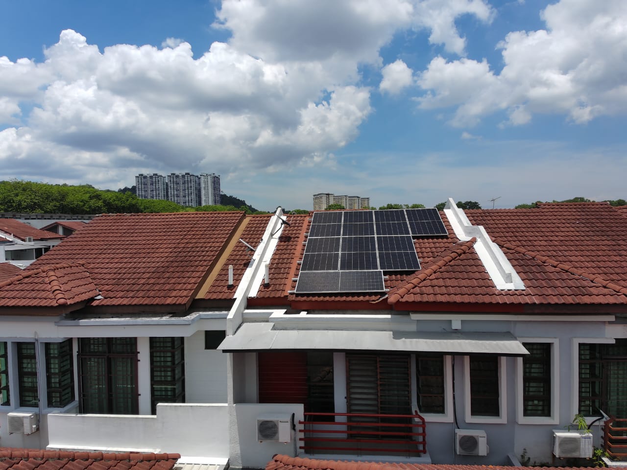 5kW NEM residential solar rooftop system Melaka Malaysia